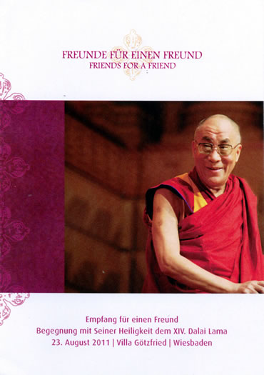 Bild Dalai Lama - Wiesbaden 2011-01